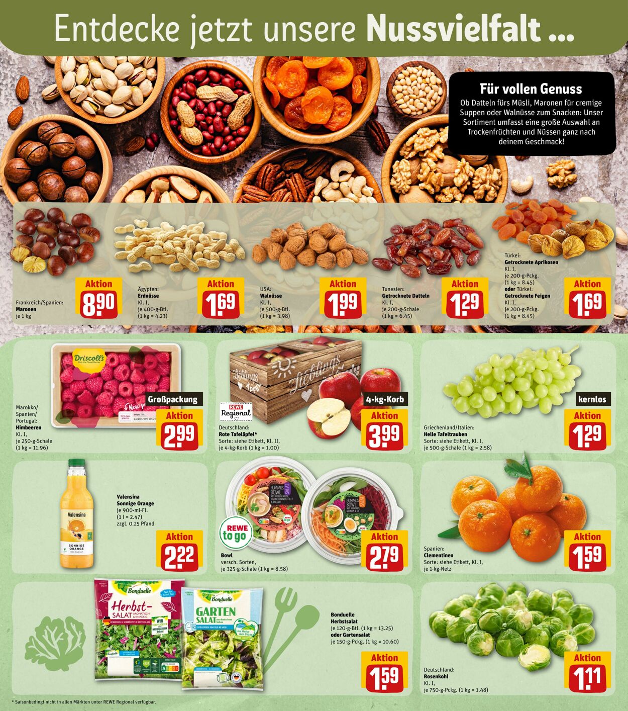 Prospekt Rewe 17.10.2022 - 22.10.2022