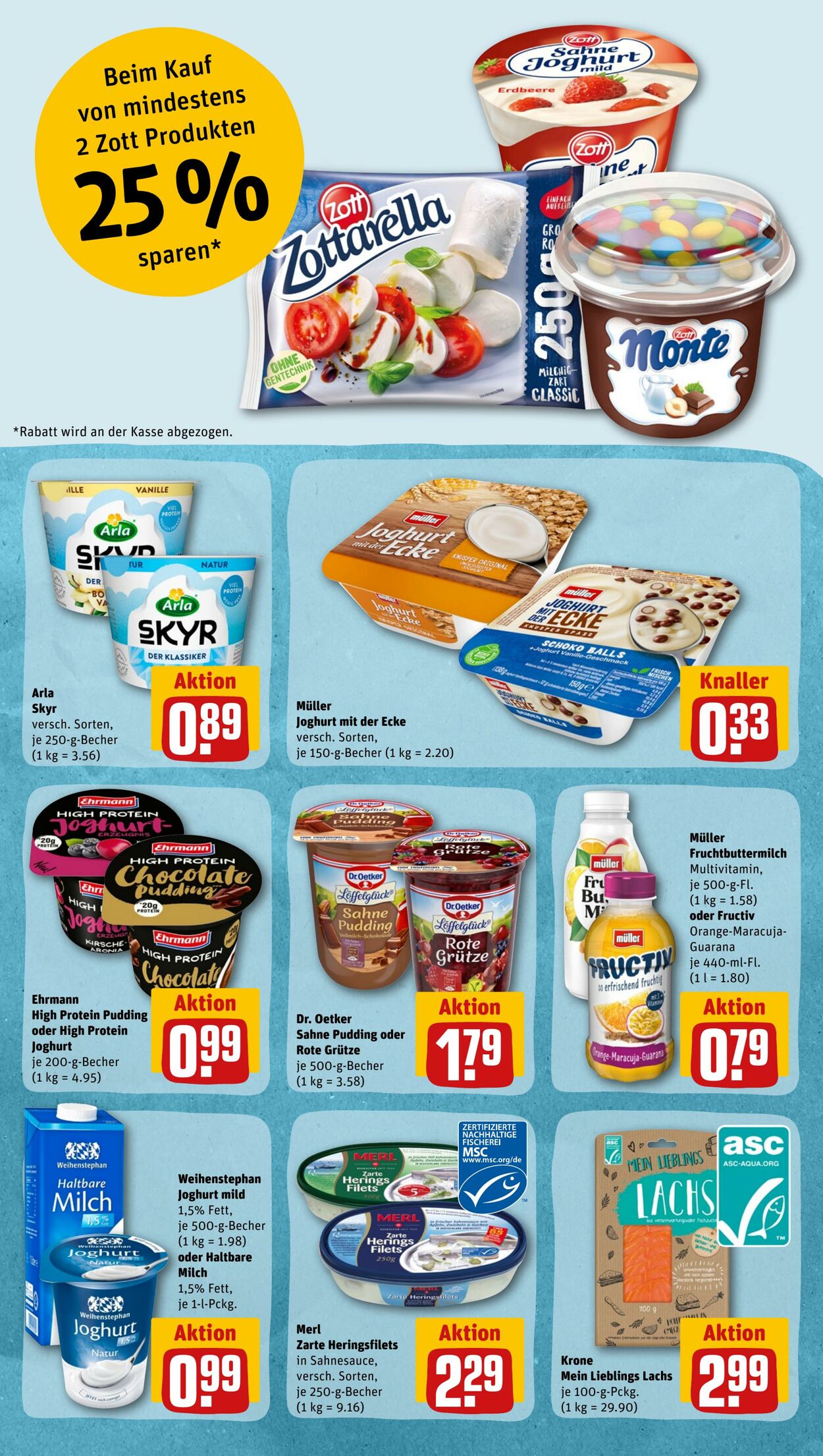 Prospekt Rewe 15.08.2022 - 20.08.2022