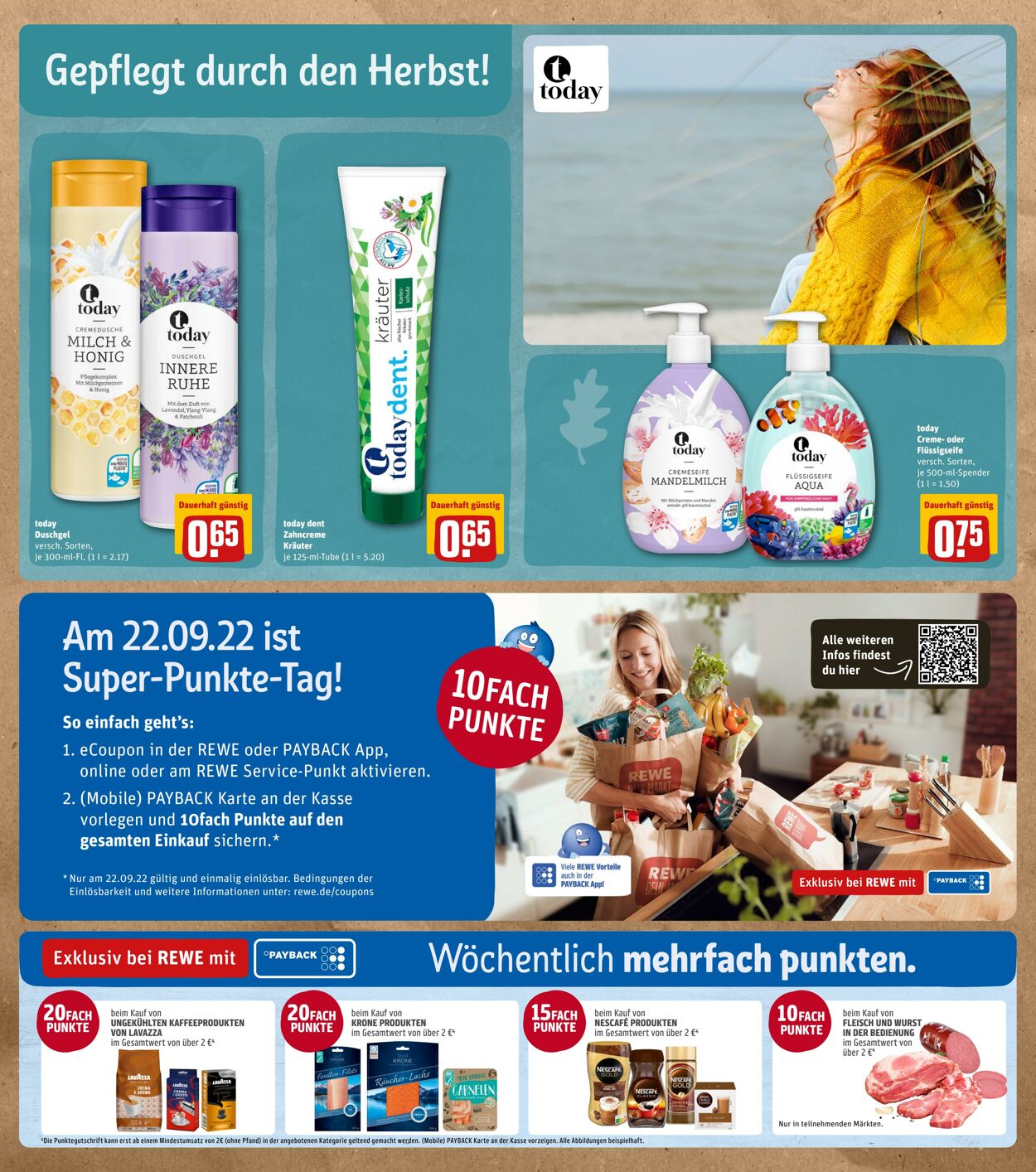 Prospekt Rewe 19.09.2022 - 24.09.2022