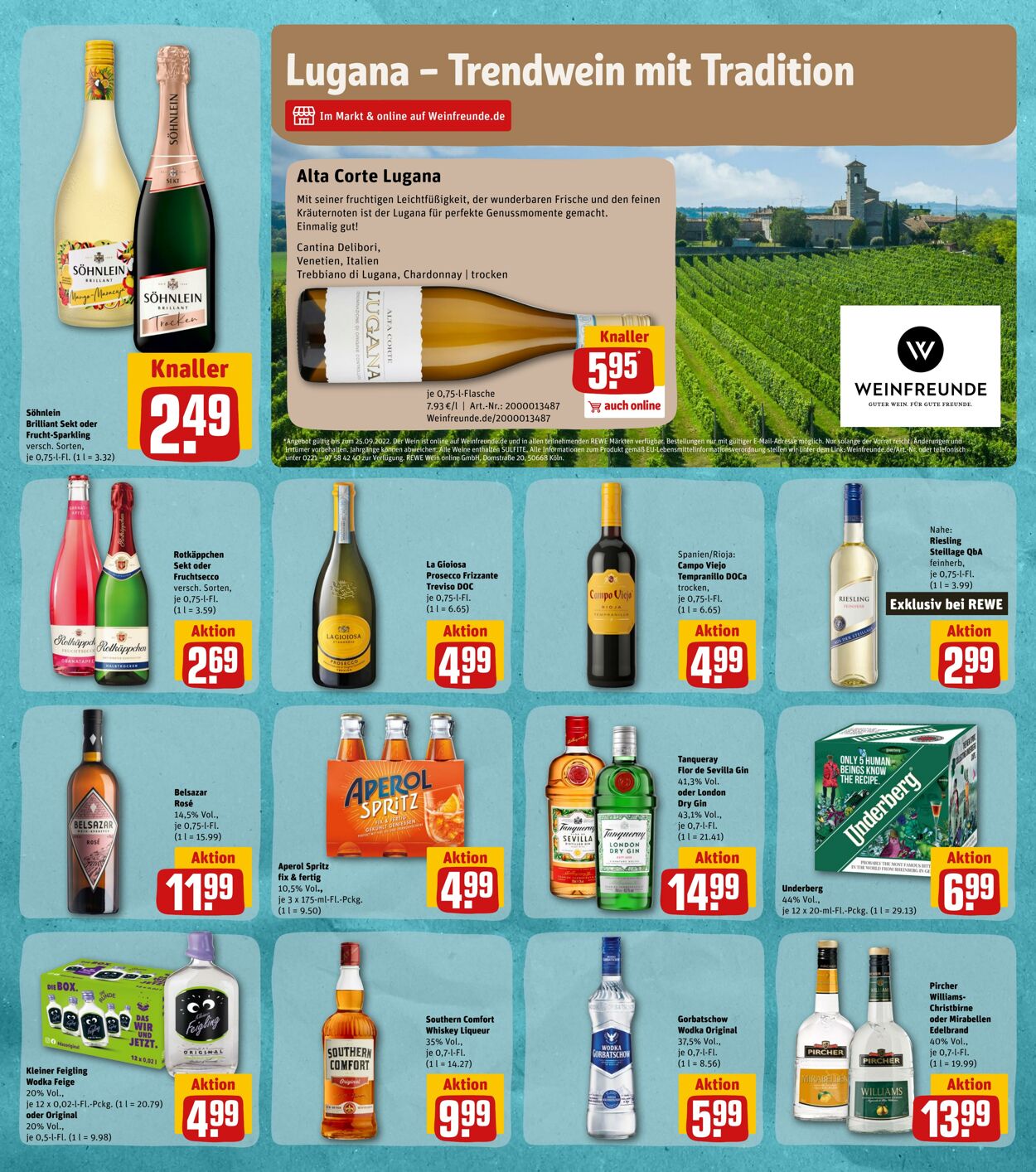 Prospekt Rewe 19.09.2022 - 24.09.2022