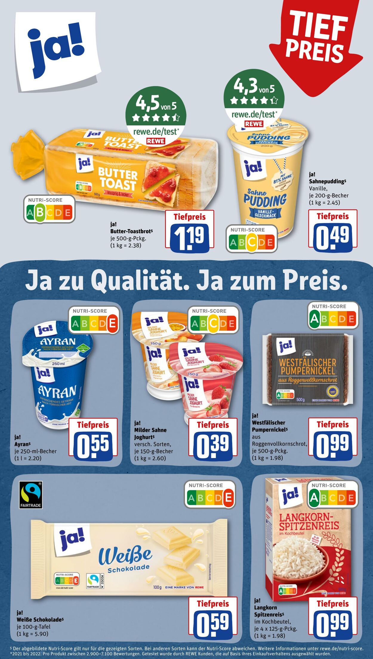 Prospekt Rewe 16.01.2023 - 21.01.2023