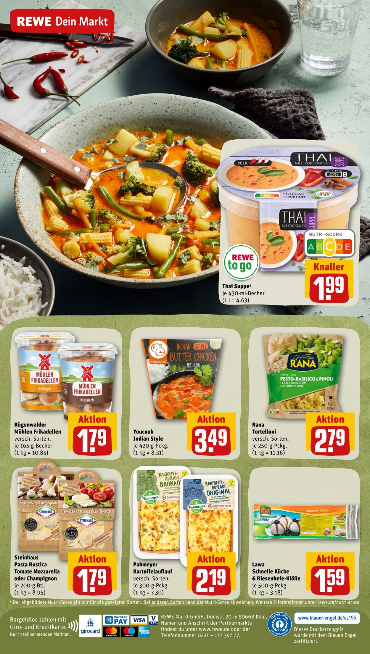 Prospekt Rewe 16.01.2023 - 21.01.2023