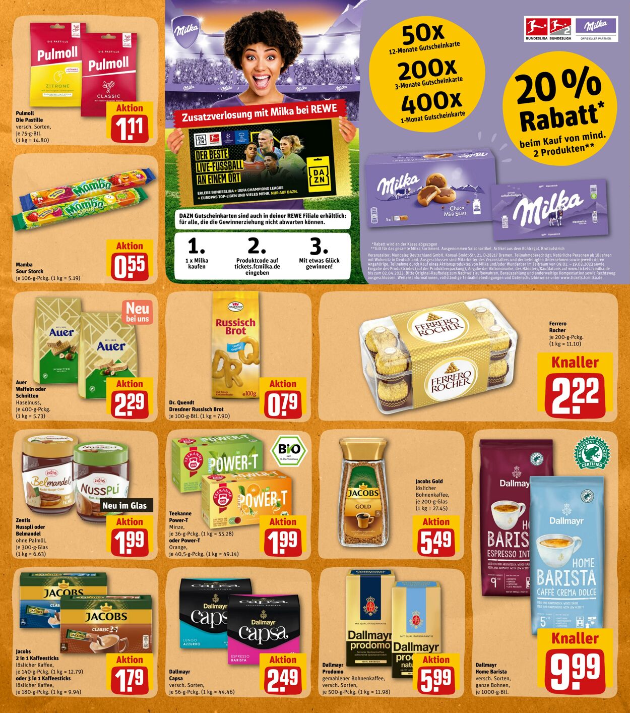 Prospekt Rewe 06.03.2023 - 11.03.2023