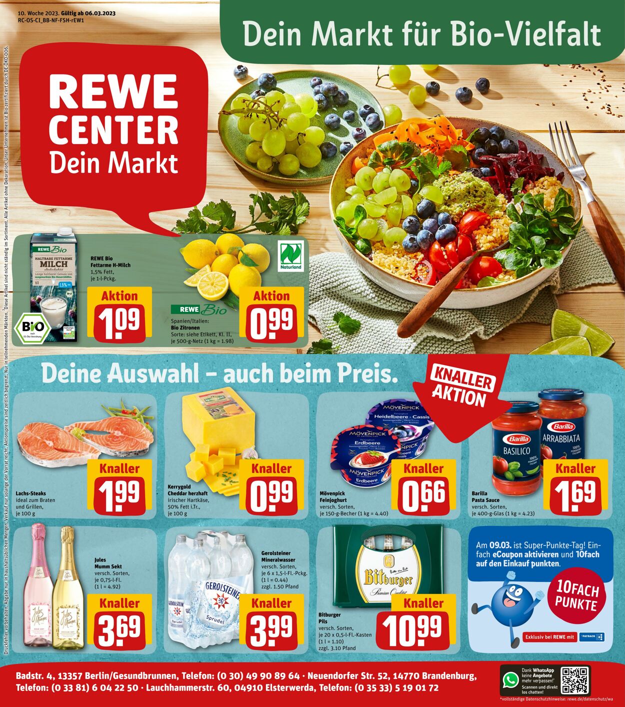 Prospekt Rewe 06.03.2023 - 11.03.2023