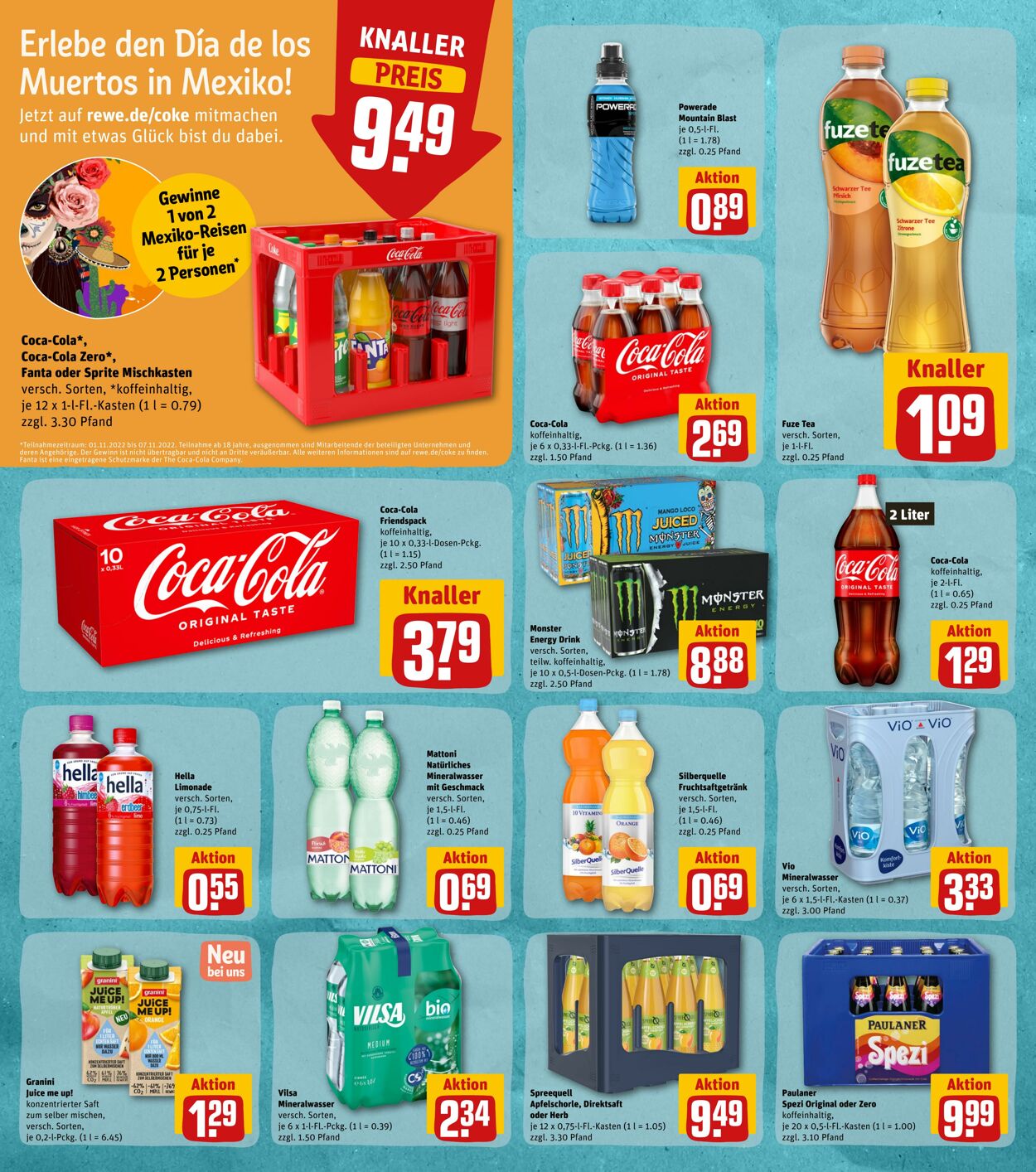 Prospekt Rewe 31.10.2022 - 05.11.2022