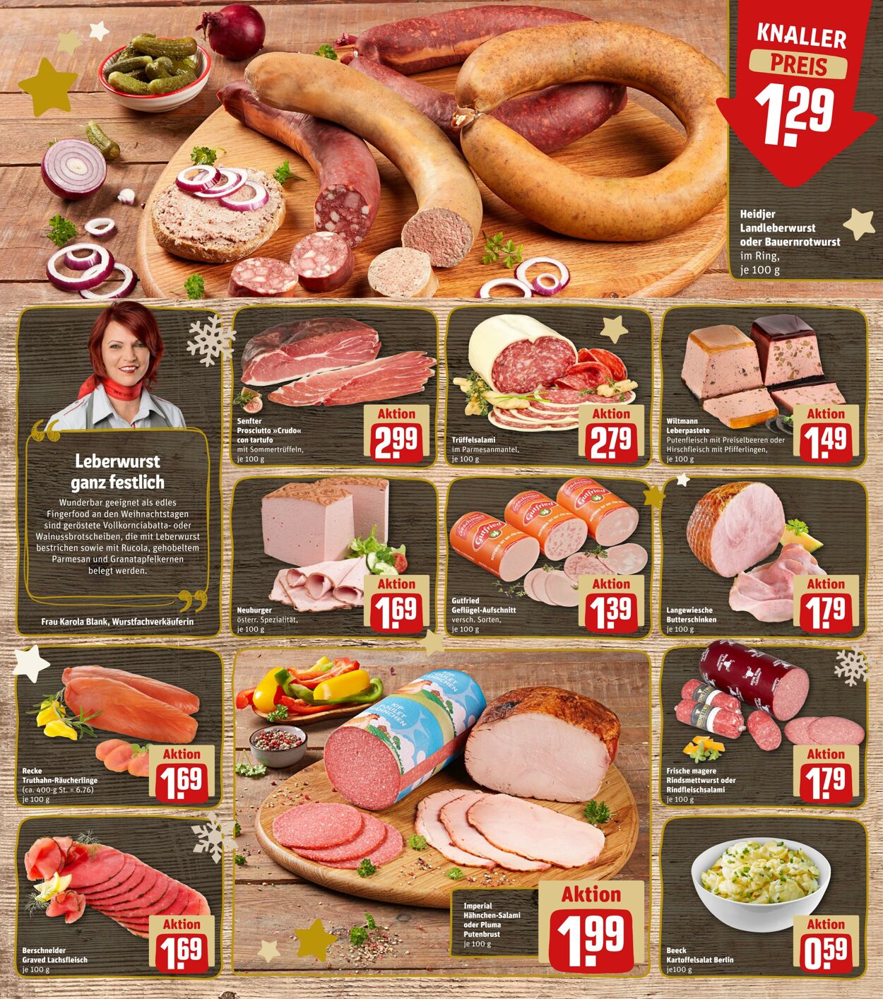 Prospekt Rewe 19.12.2022 - 24.12.2022