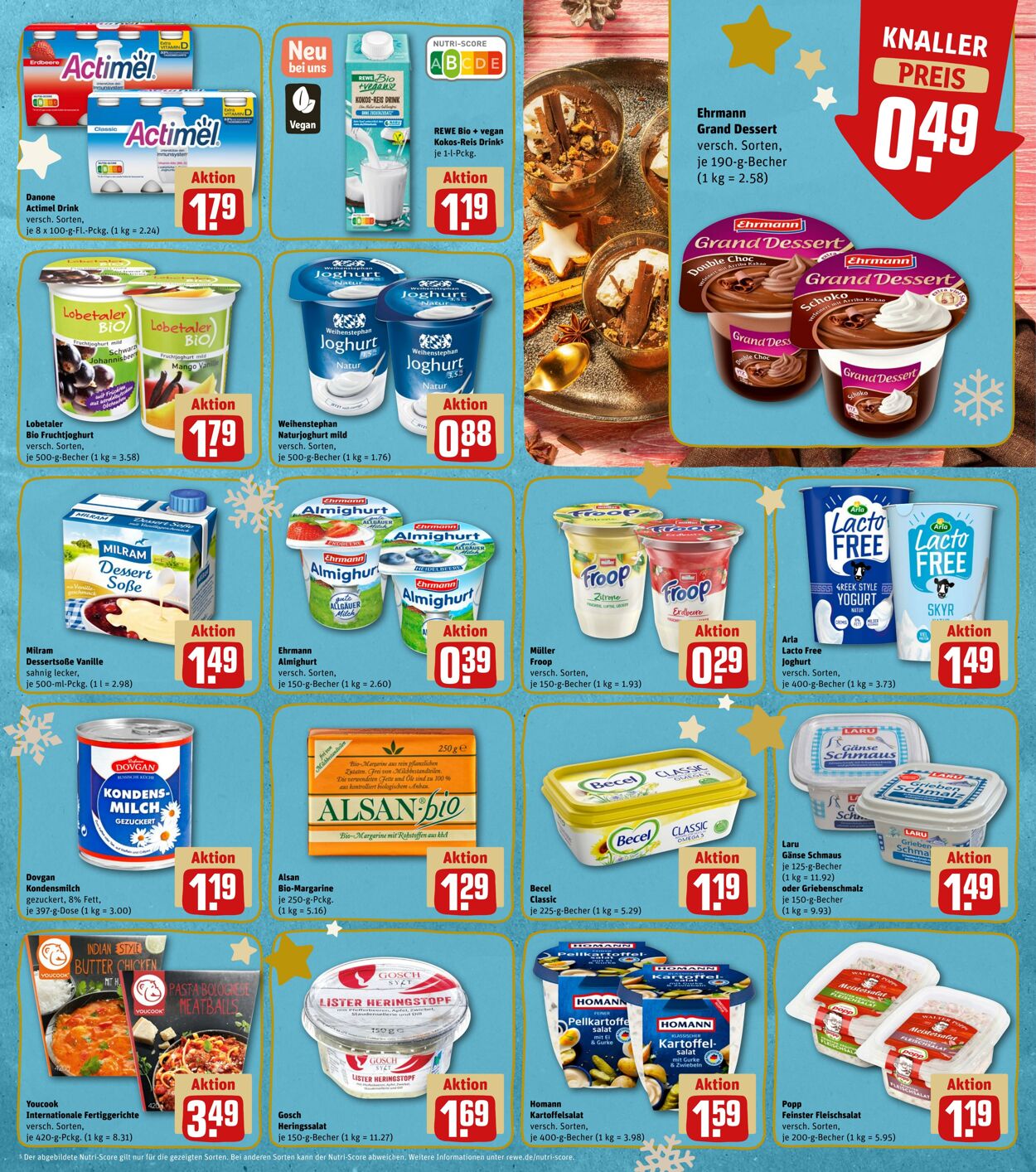 Prospekt Rewe 19.12.2022 - 24.12.2022