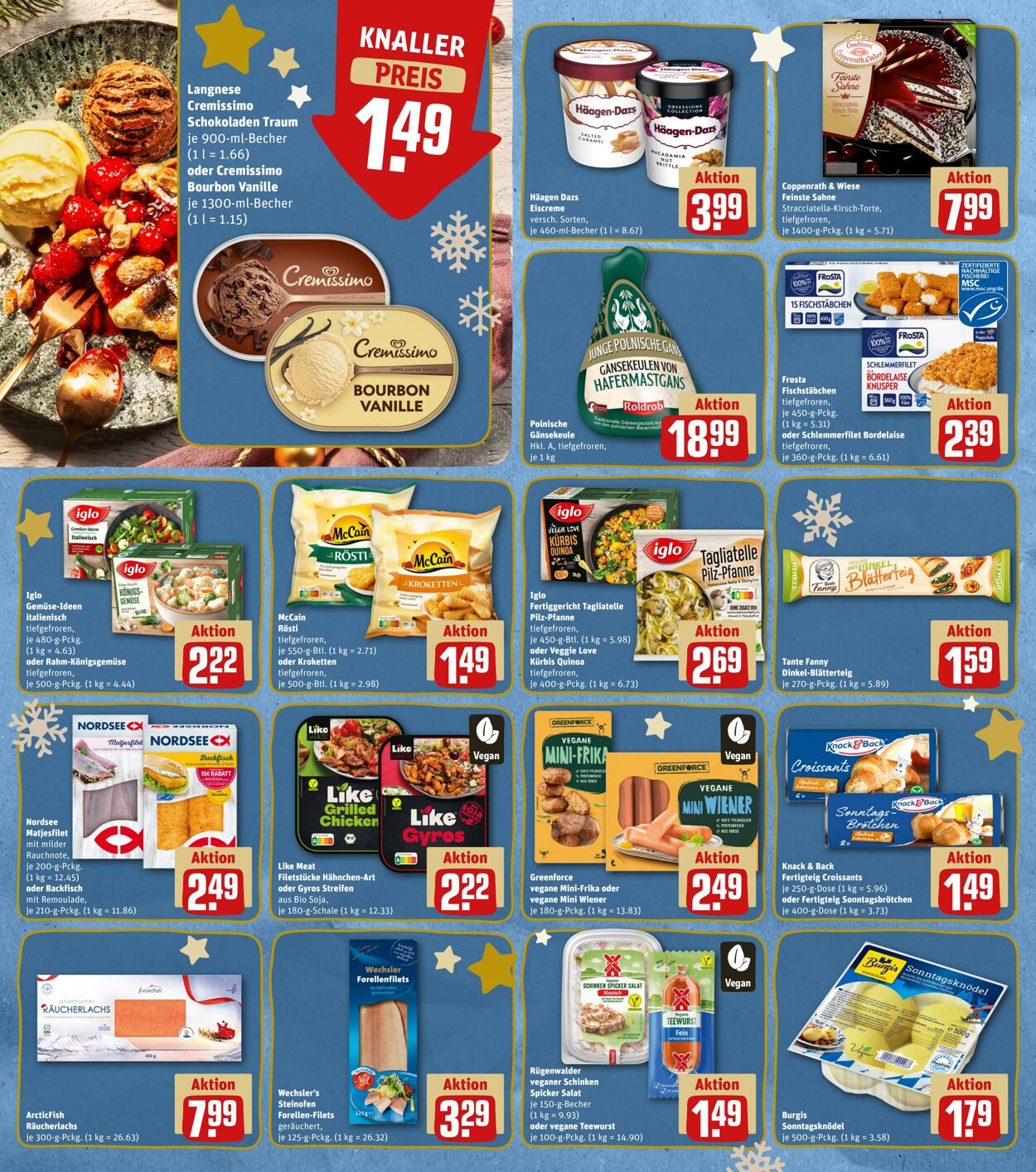 Prospekt Rewe 19.12.2022 - 24.12.2022