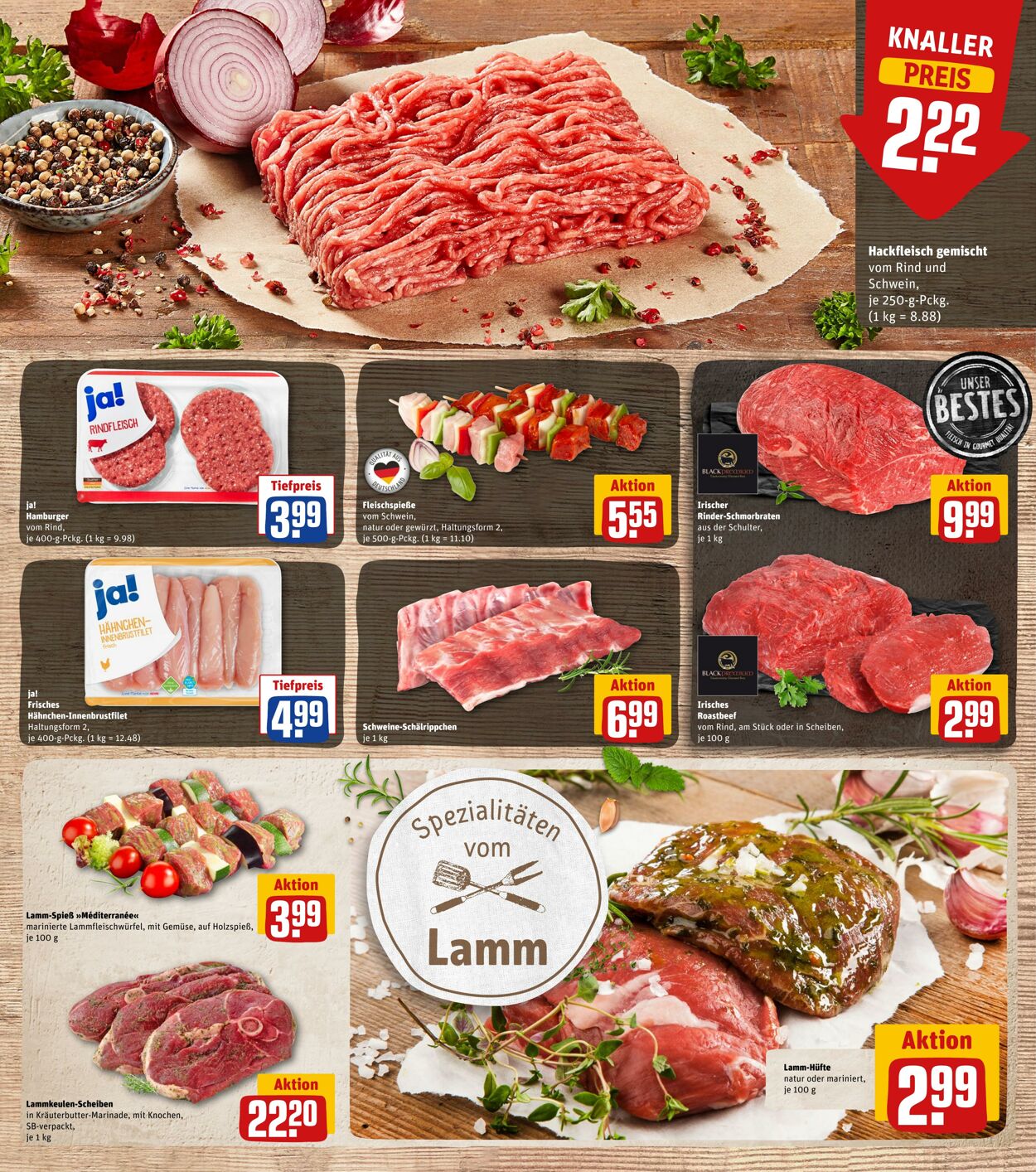 Prospekt Rewe 01.08.2022 - 06.08.2022