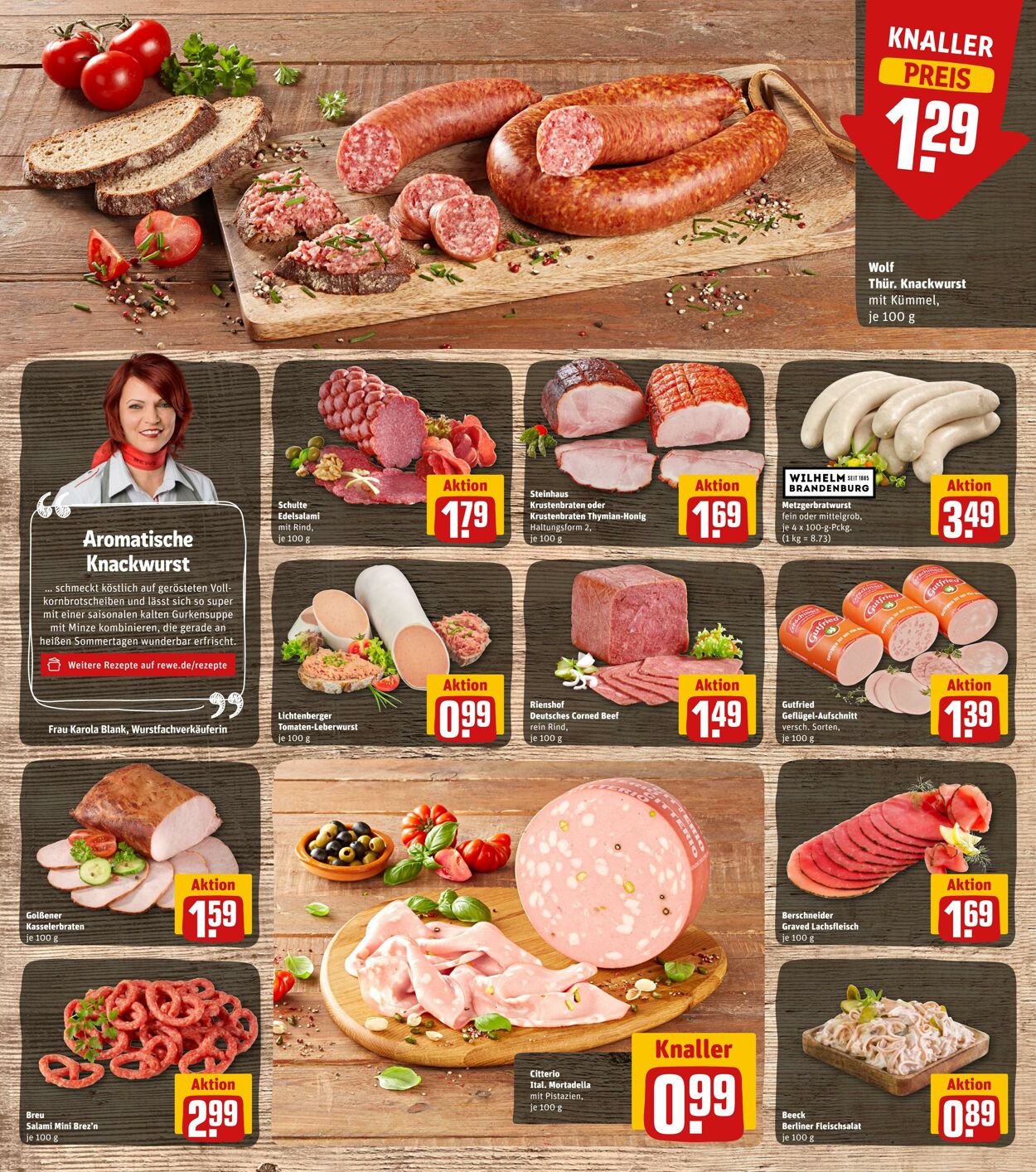 Prospekt Rewe 01.08.2022 - 06.08.2022