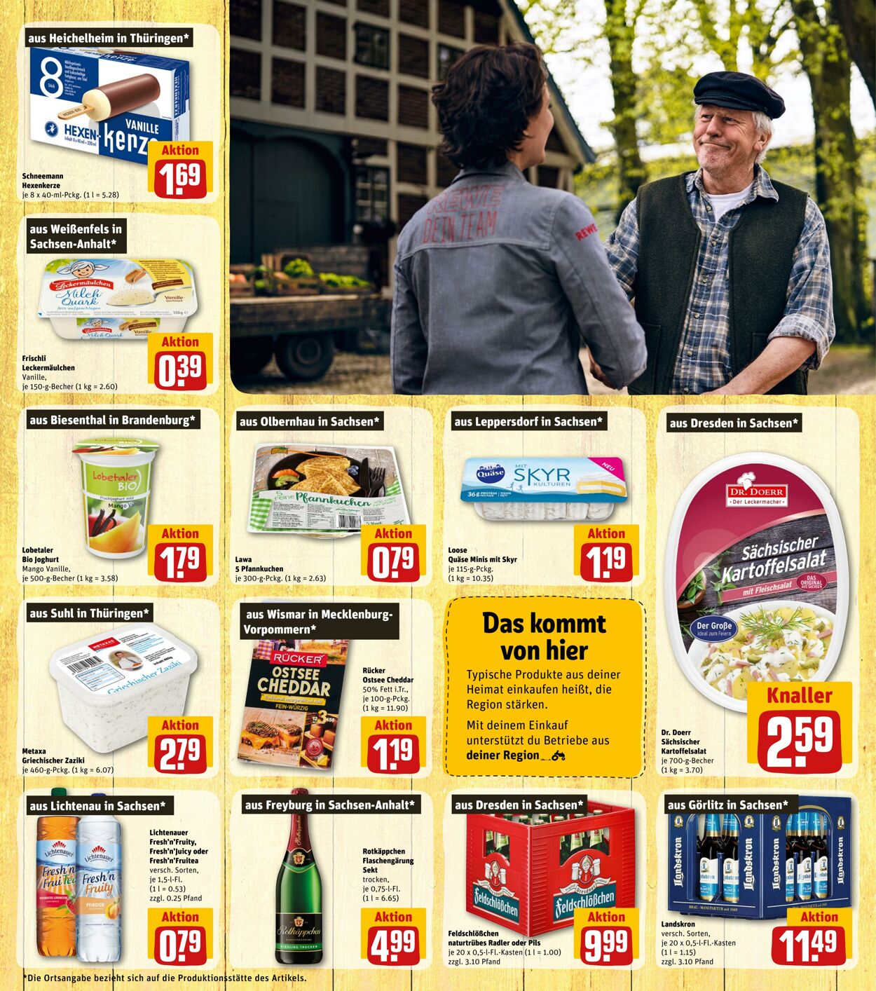 Prospekt Rewe 01.08.2022 - 06.08.2022