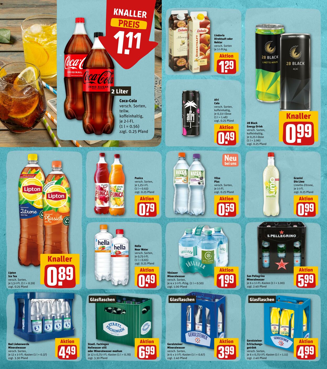 Prospekt Rewe 01.08.2022 - 06.08.2022