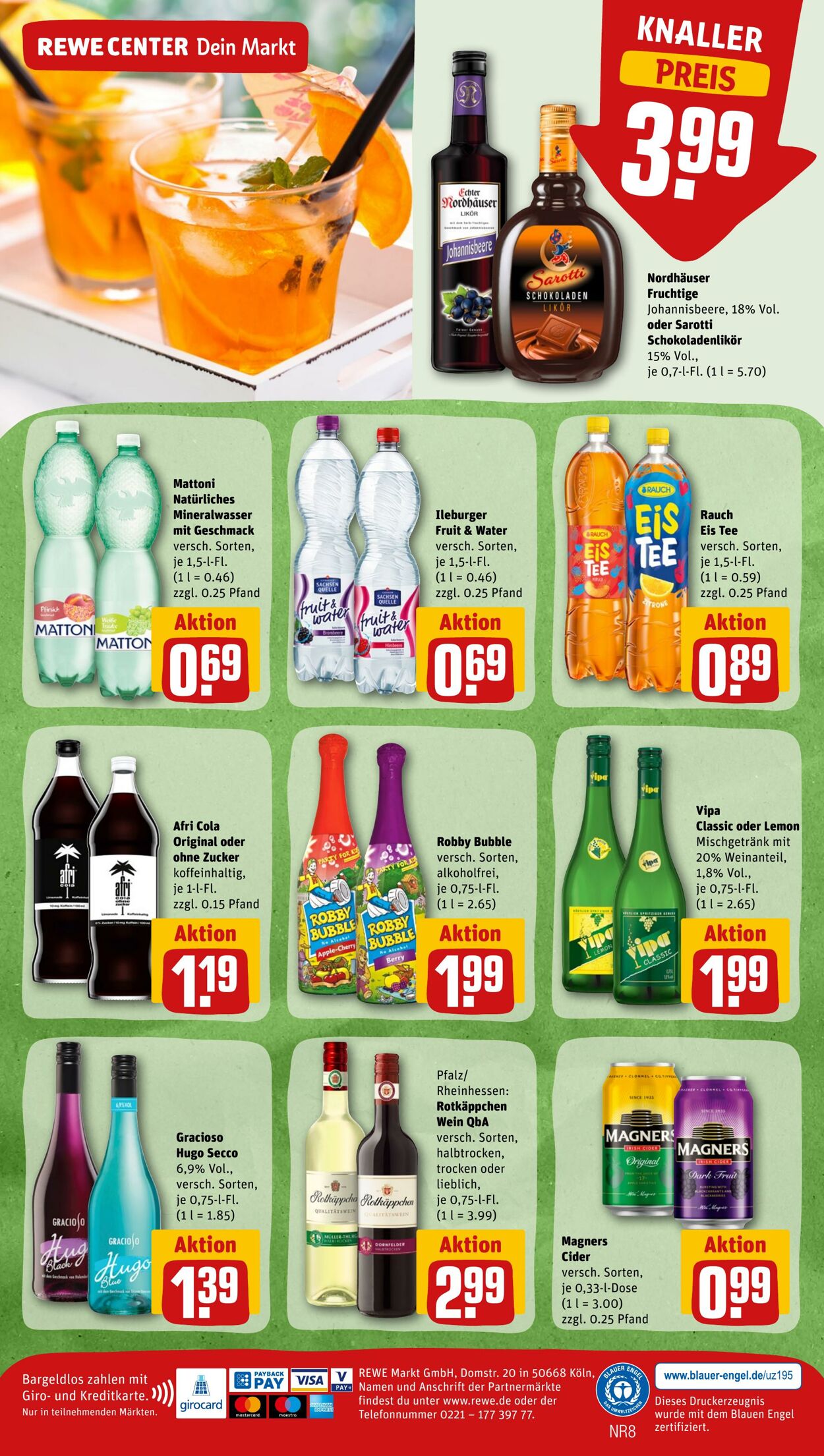 Prospekt Rewe 01.08.2022 - 06.08.2022