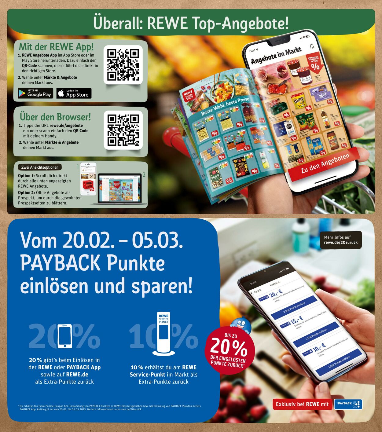 Prospekt Rewe 20.02.2023 - 25.02.2023