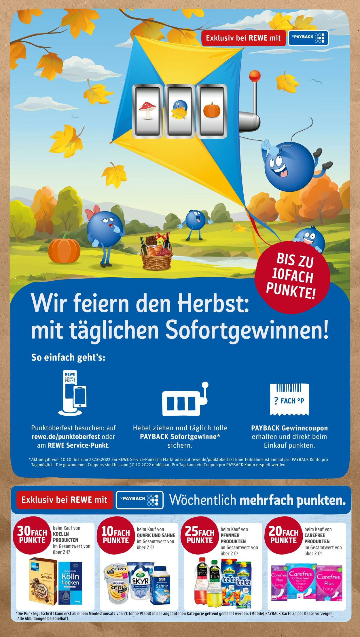 Prospekt Rewe 10.10.2022 - 15.10.2022