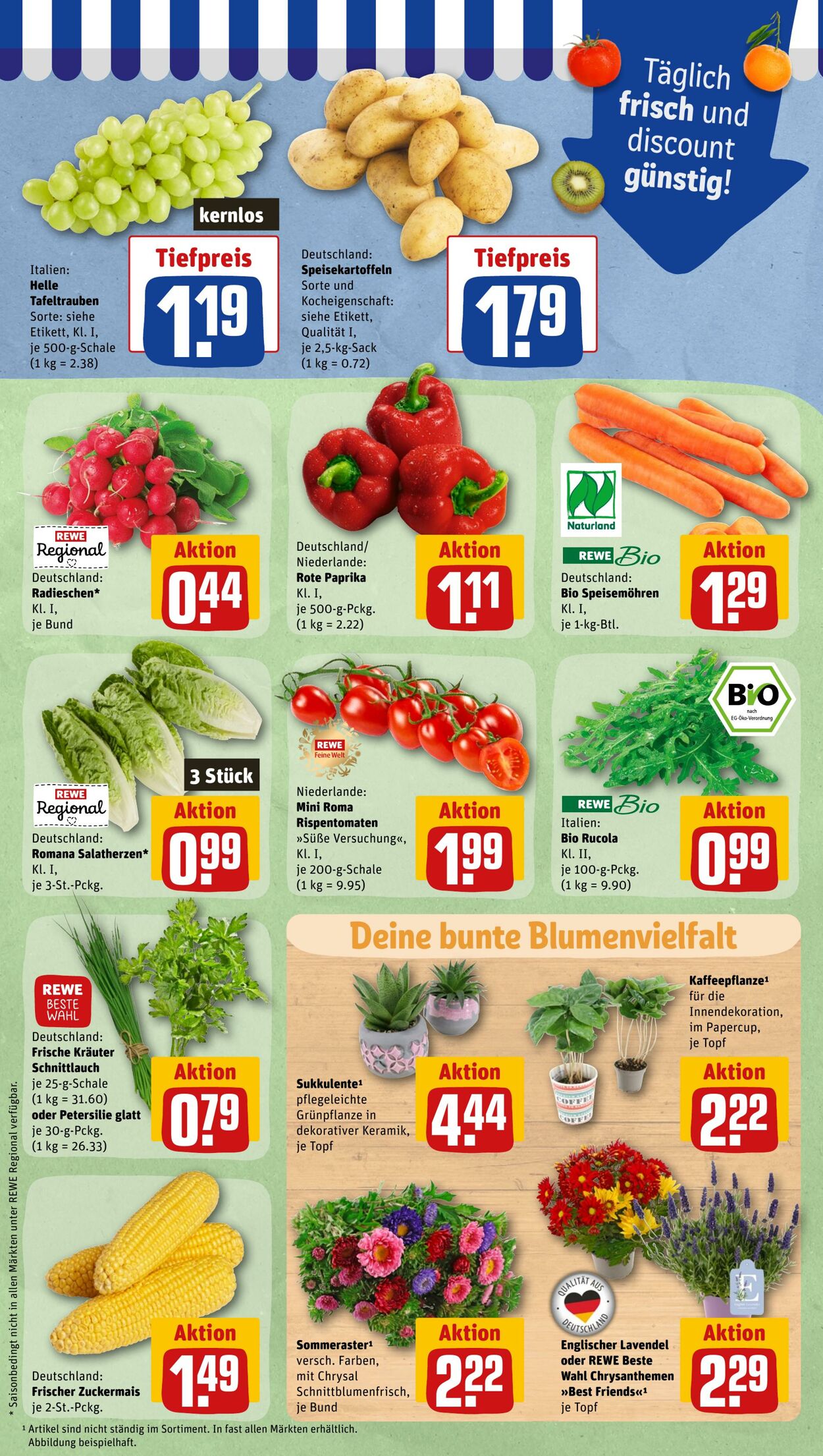 Prospekt Rewe 08.08.2022 - 13.08.2022