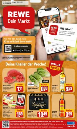 Prospekt Rewe 18.07.2022 - 23.07.2022