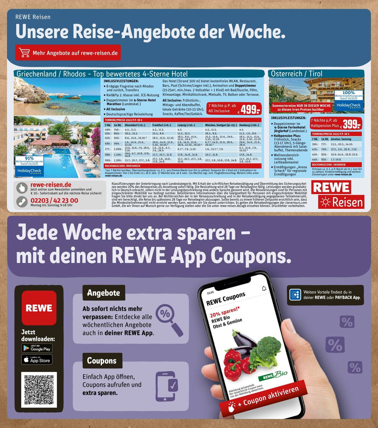 Prospekt Rewe 14.11.2022 - 19.11.2022