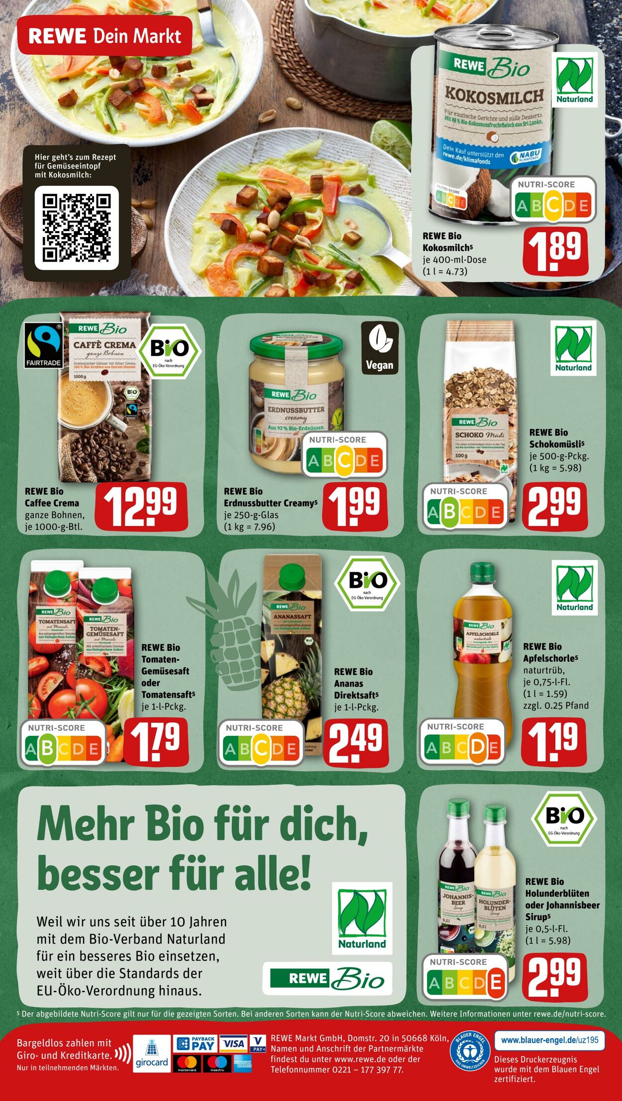 Prospekt Rewe 30.01.2023 - 04.02.2023