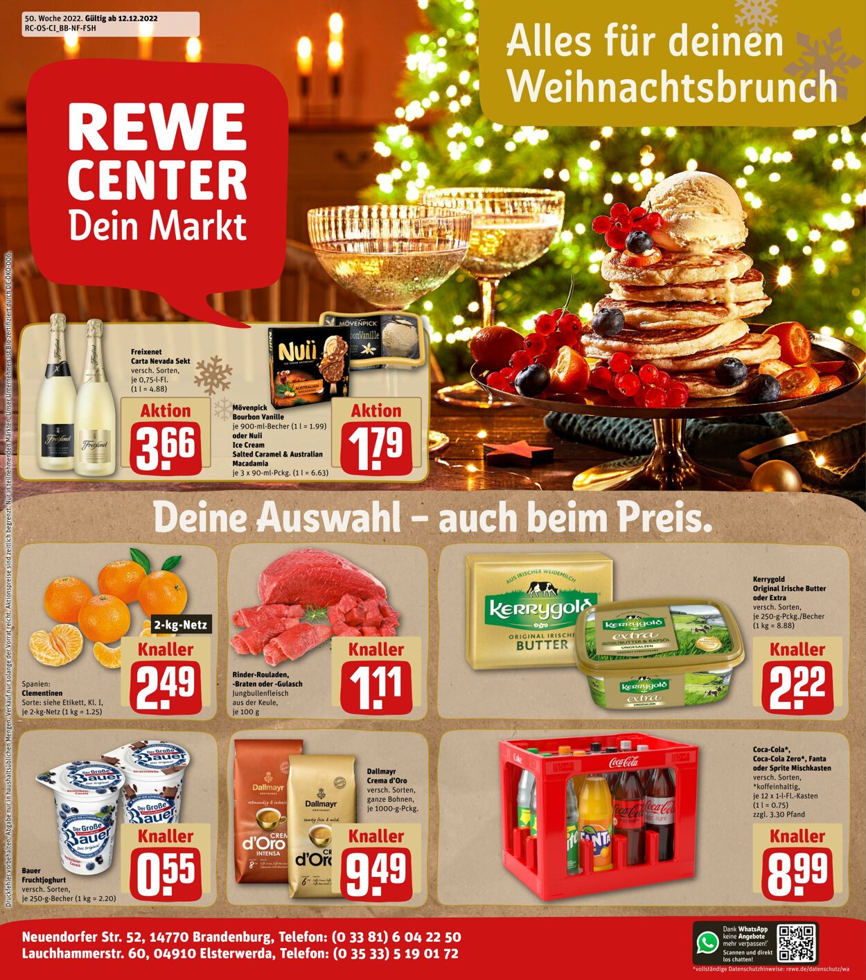 Prospekt Rewe 12.12.2022 - 17.12.2022