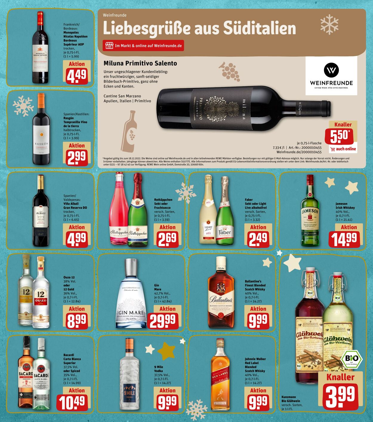 Prospekt Rewe 12.12.2022 - 17.12.2022