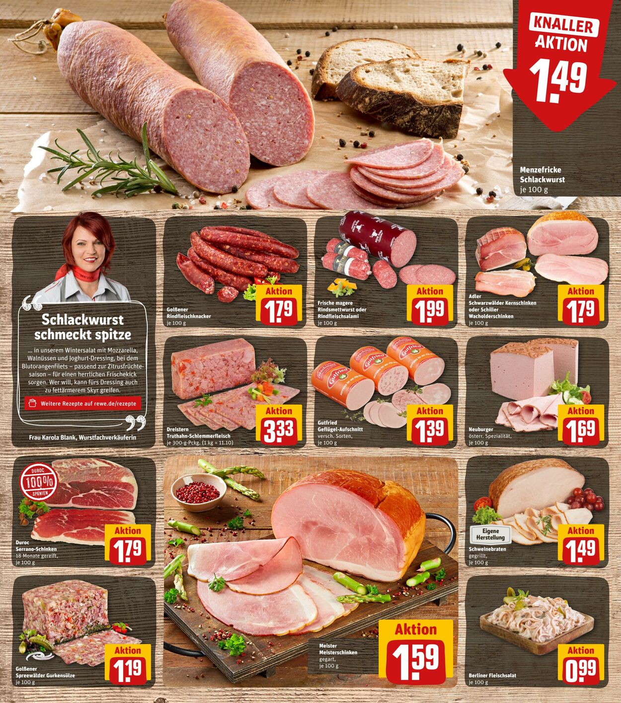 Prospekt Rewe 30.01.2023 - 04.02.2023