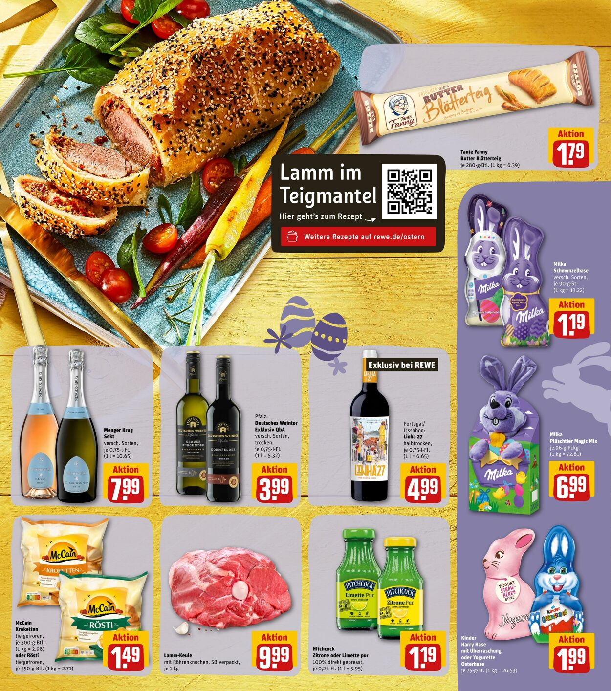 Prospekt Rewe 03.04.2023 - 08.04.2023