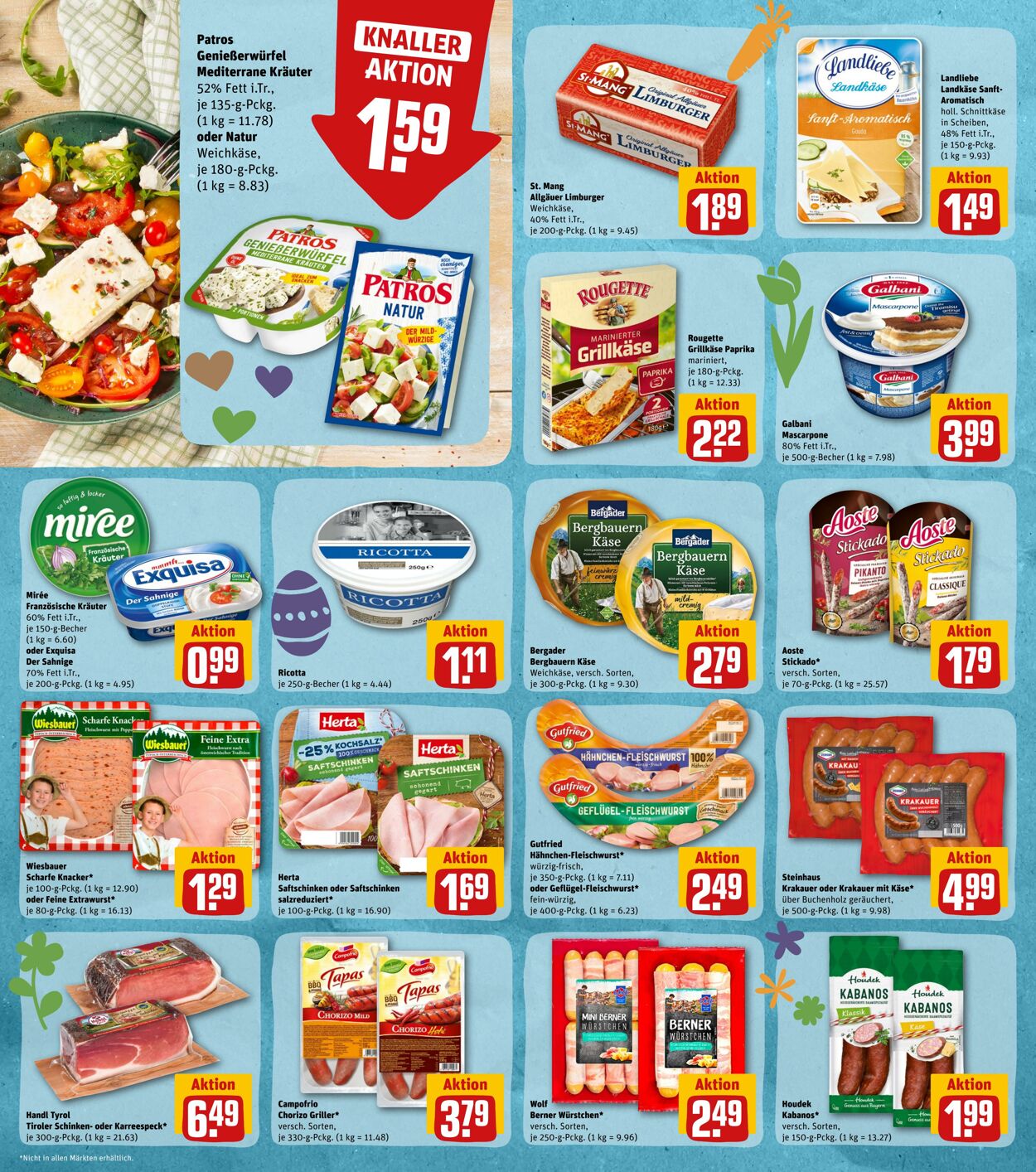 Prospekt Rewe 03.04.2023 - 08.04.2023