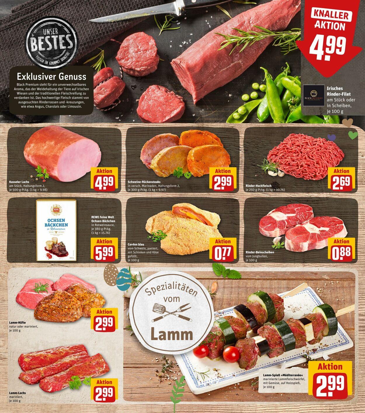 Prospekt Rewe 03.04.2023 - 08.04.2023