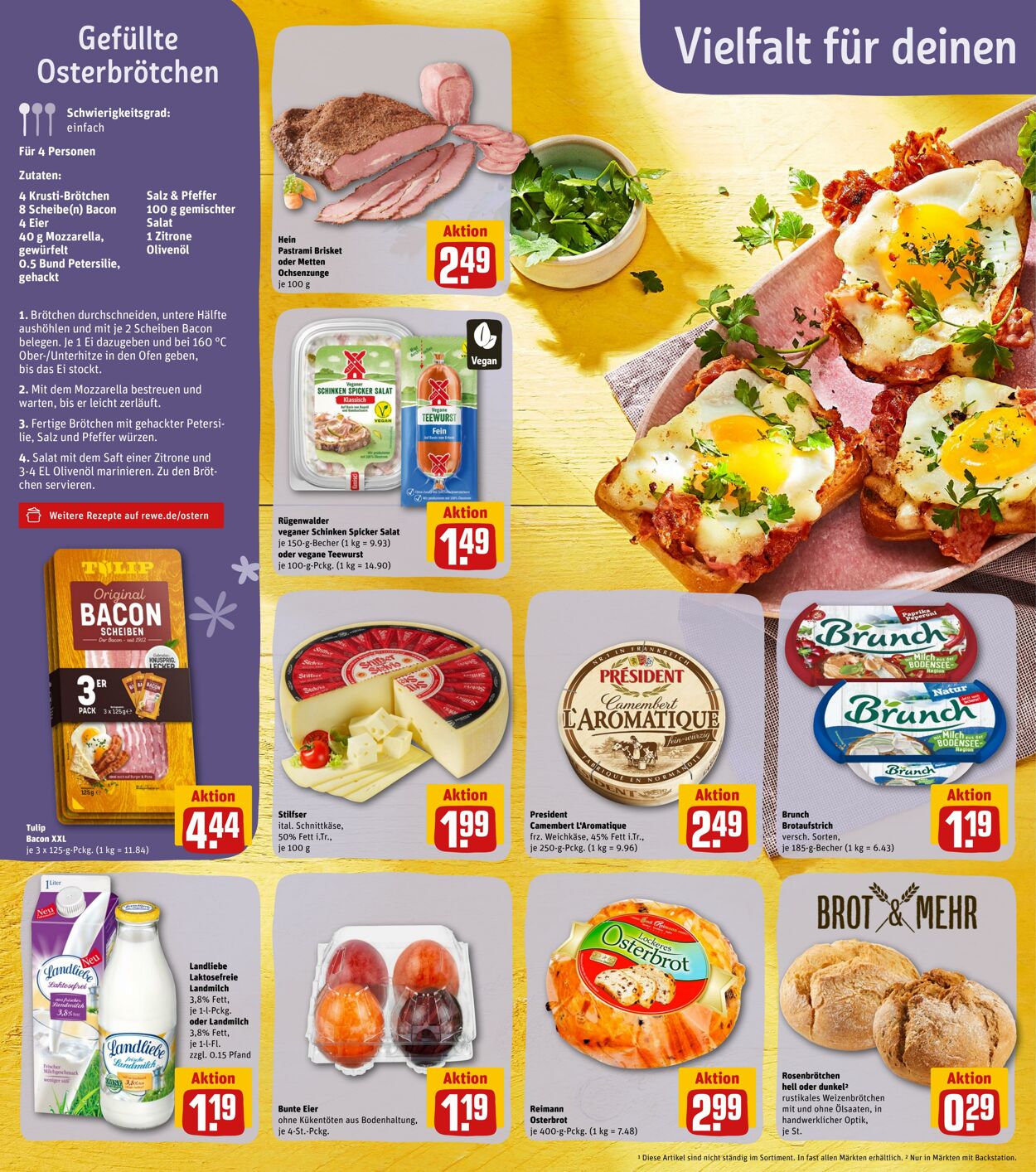 Prospekt Rewe 03.04.2023 - 08.04.2023