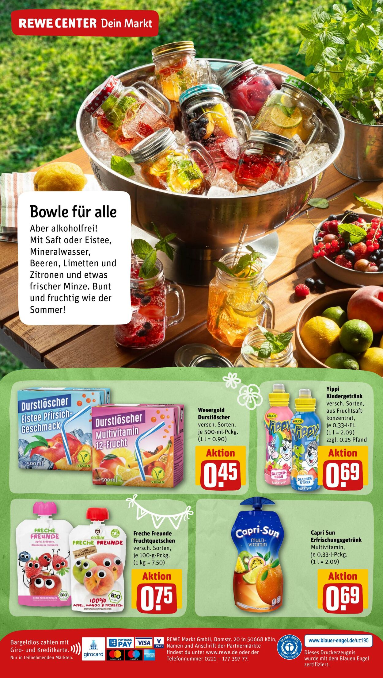 Prospekt Rewe 08.08.2022 - 13.08.2022