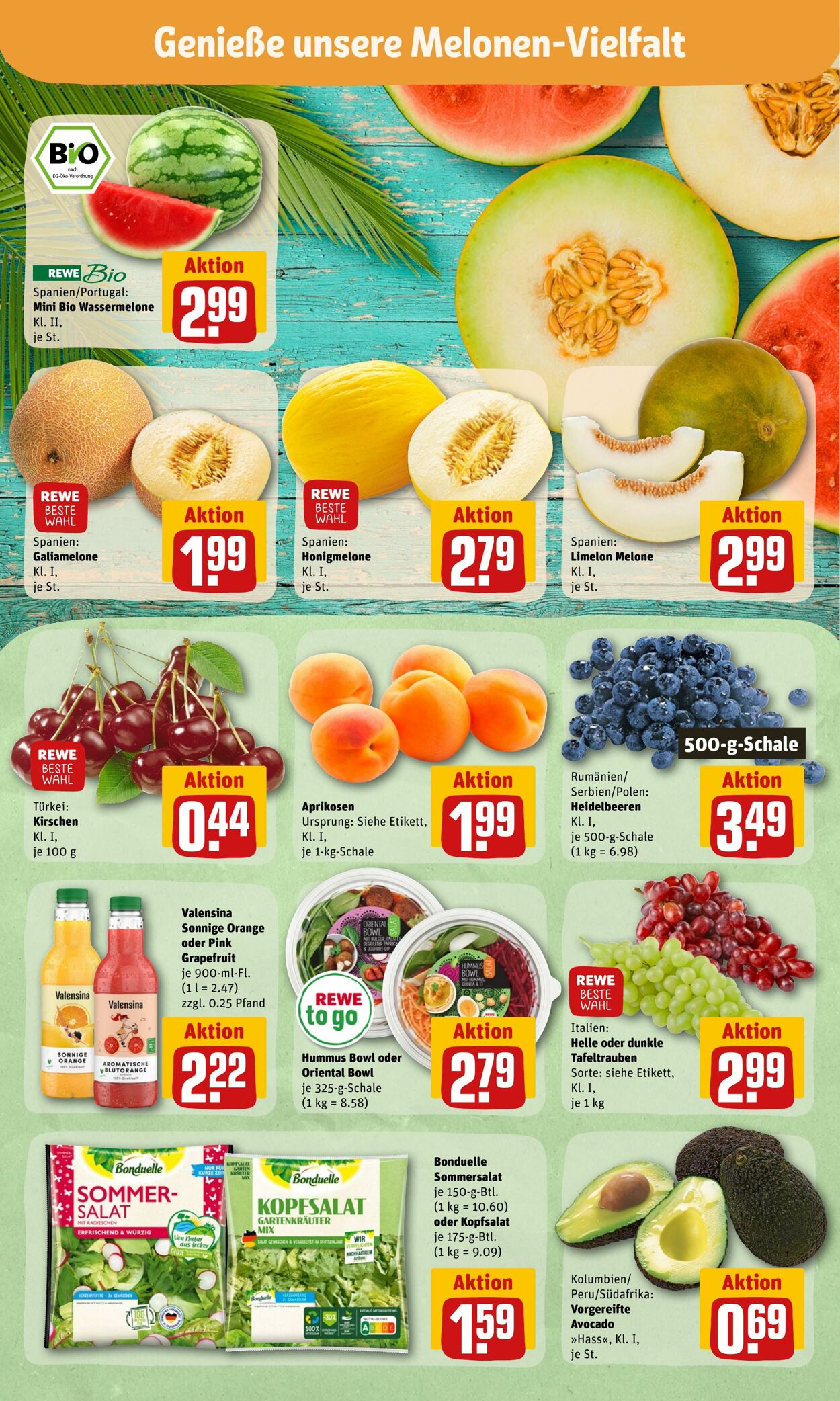 Prospekt Rewe 11.07.2022 - 16.07.2022