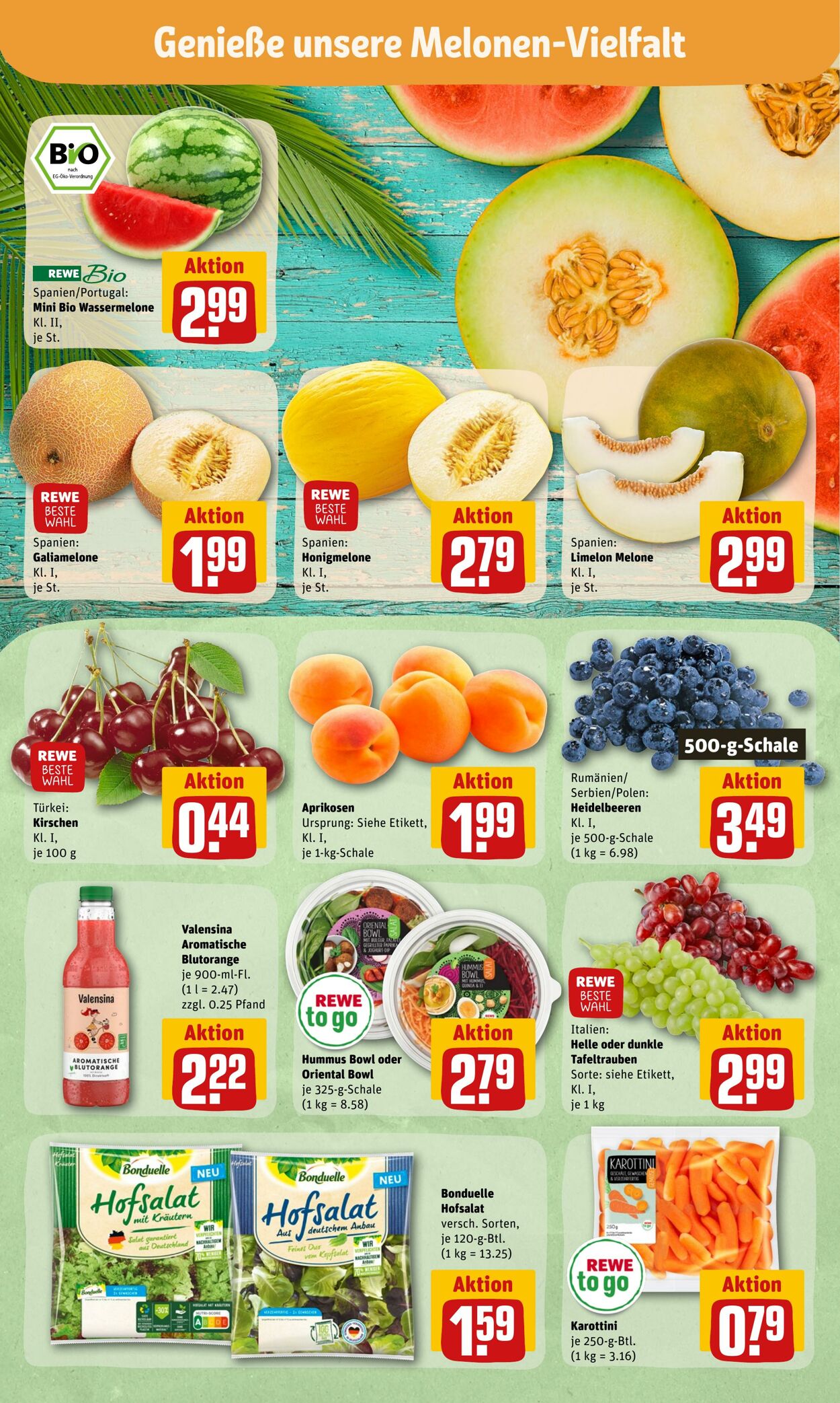 Prospekt Rewe 11.07.2022 - 16.07.2022