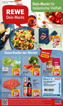 Prospekt Rewe 11.07.2022 - 16.07.2022