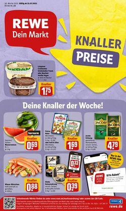 Prospekt Rewe 25.07.2022 - 30.07.2022