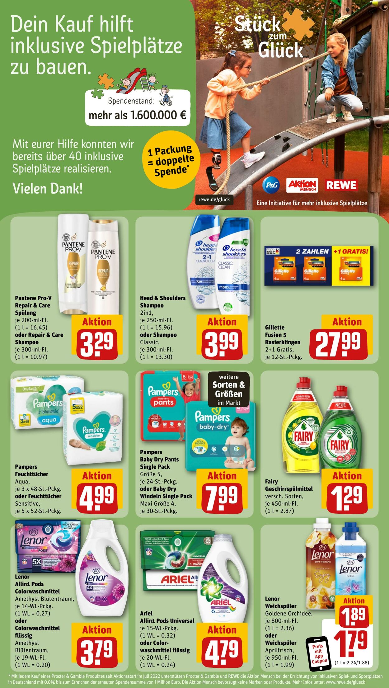 Prospekt Rewe 31.07.2023 - 05.08.2023