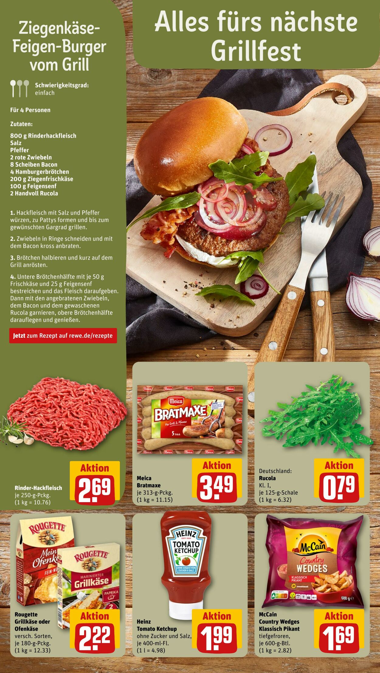 Prospekt Rewe 31.07.2023 - 05.08.2023