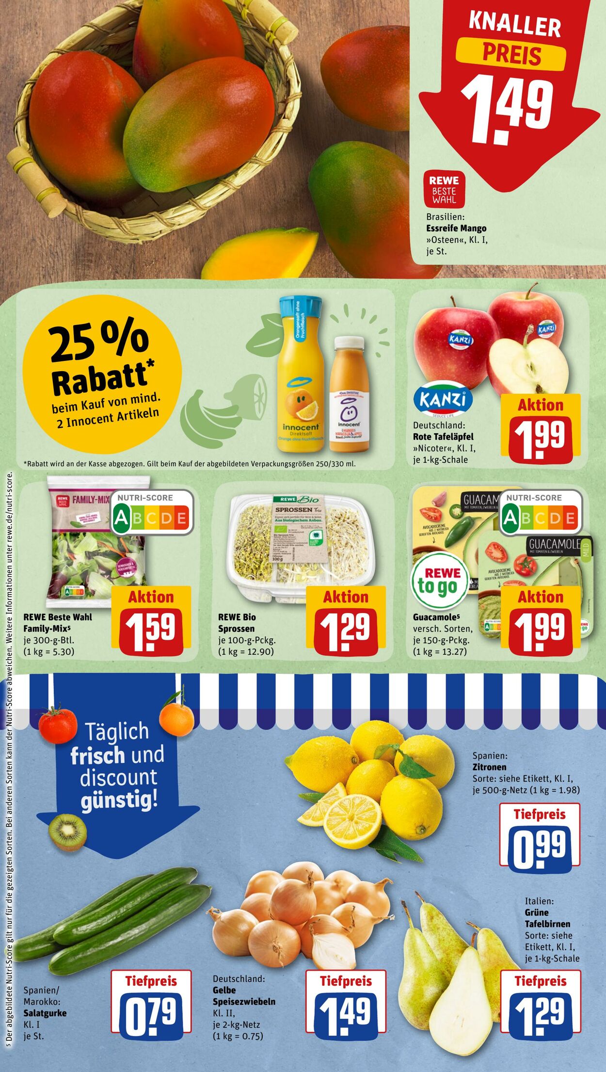 Prospekt Rewe 24.10.2022 - 29.10.2022