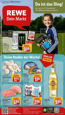 Prospekt Rewe 24.10.2022 - 29.10.2022