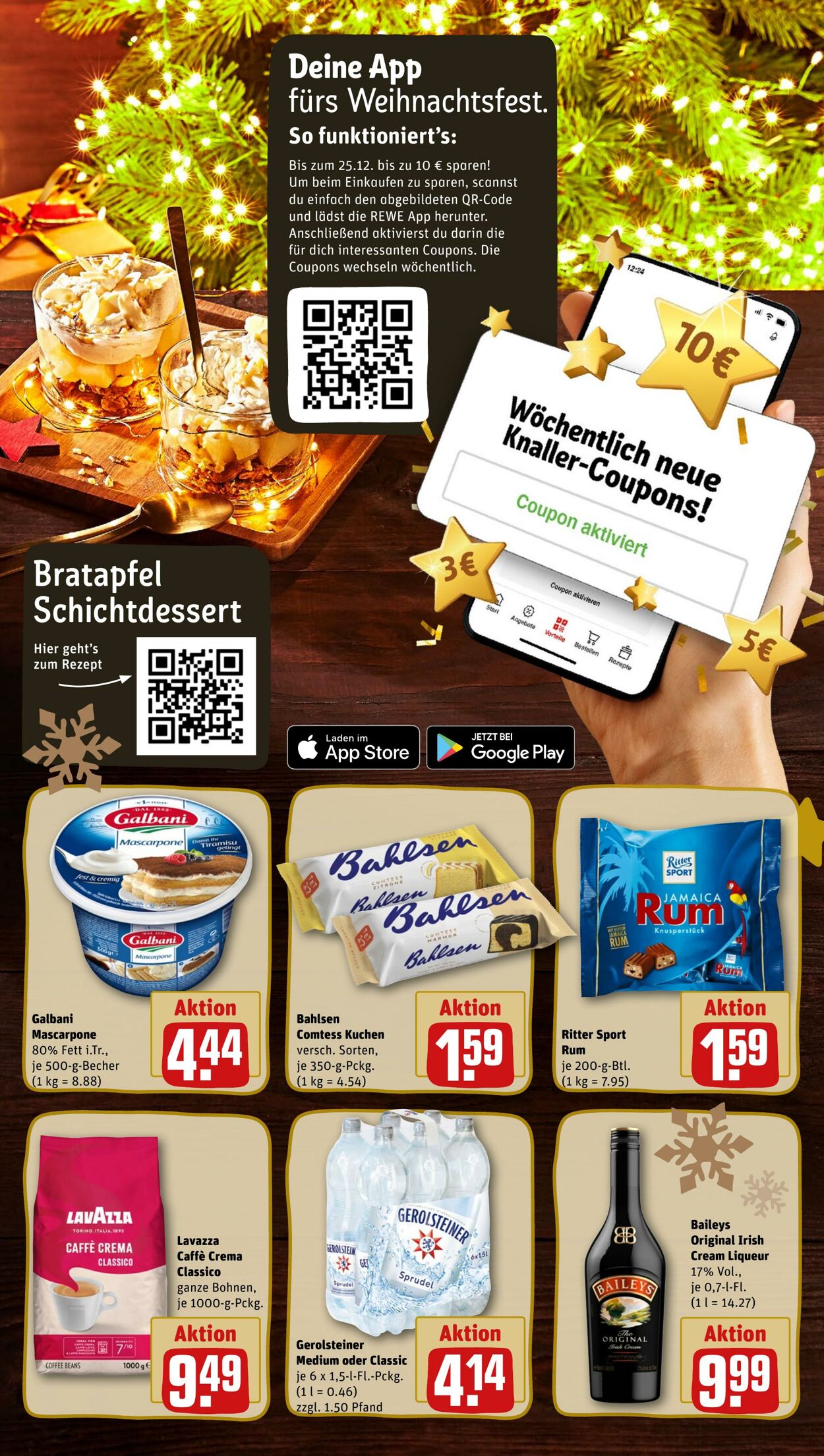 Prospekt Rewe 19.12.2022 - 24.12.2022