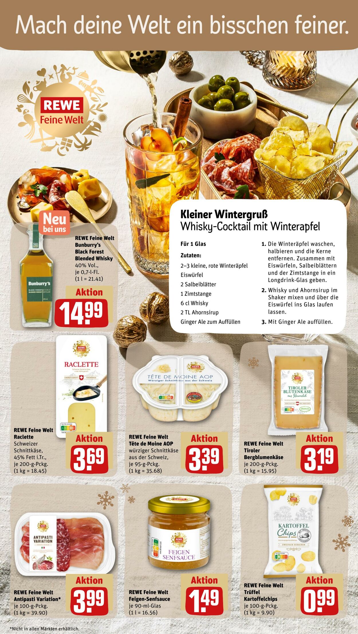 Prospekt Rewe 19.12.2022 - 24.12.2022