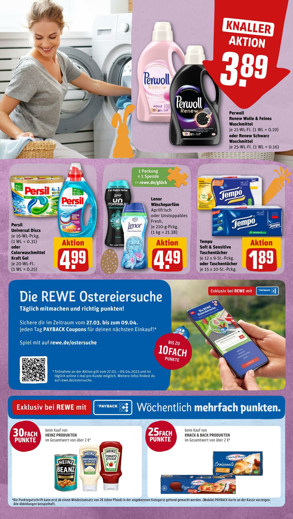 Prospekt Rewe 27.03.2023 - 01.04.2023