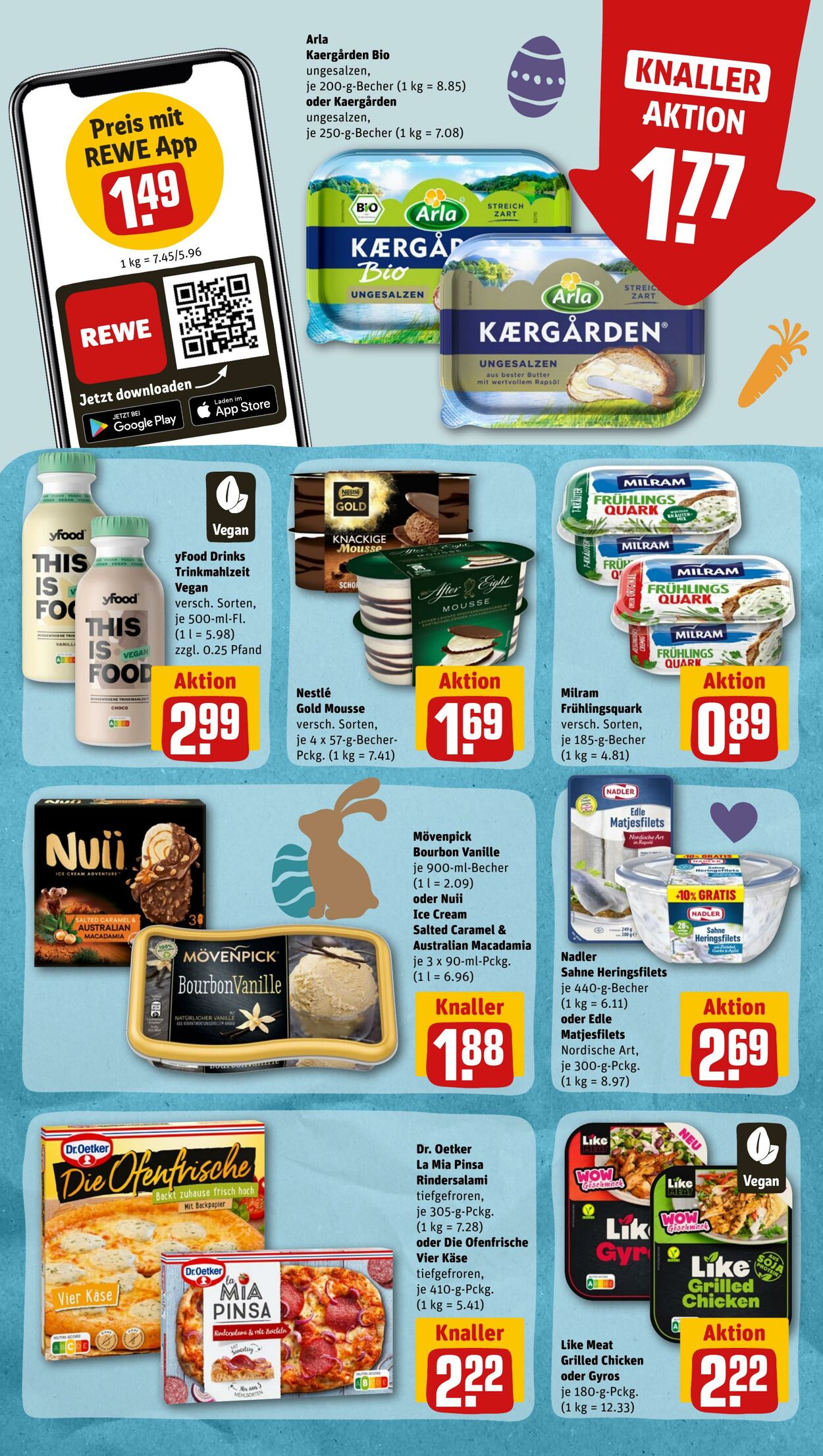 Prospekt Rewe 27.03.2023 - 01.04.2023