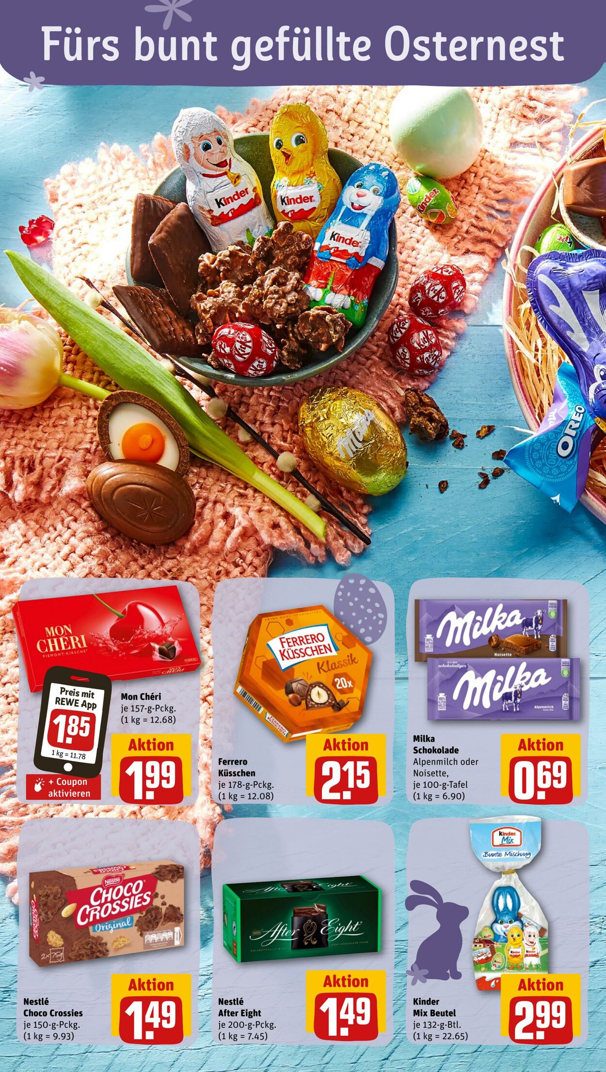 Prospekt Rewe 27.03.2023 - 01.04.2023