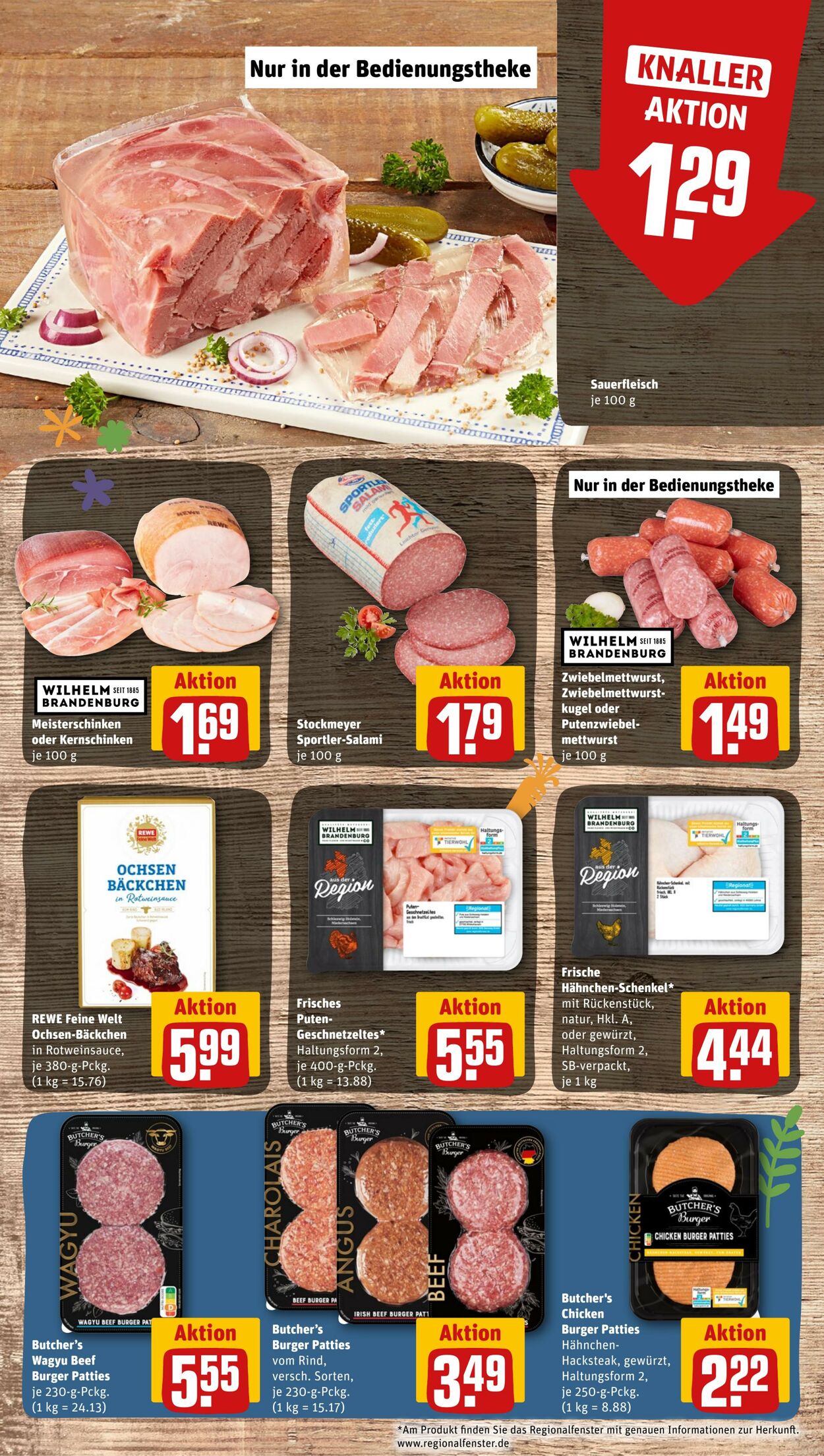 Prospekt Rewe 27.03.2023 - 01.04.2023