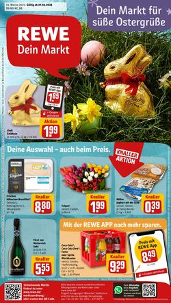 Prospekt Rewe 27.03.2023 - 01.04.2023