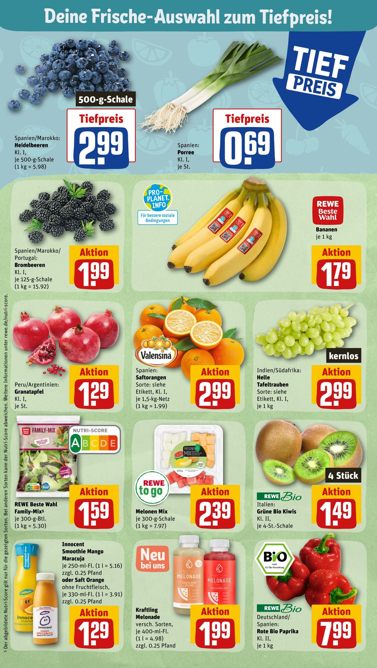 Prospekt Rewe 15.05.2023 - 20.05.2023