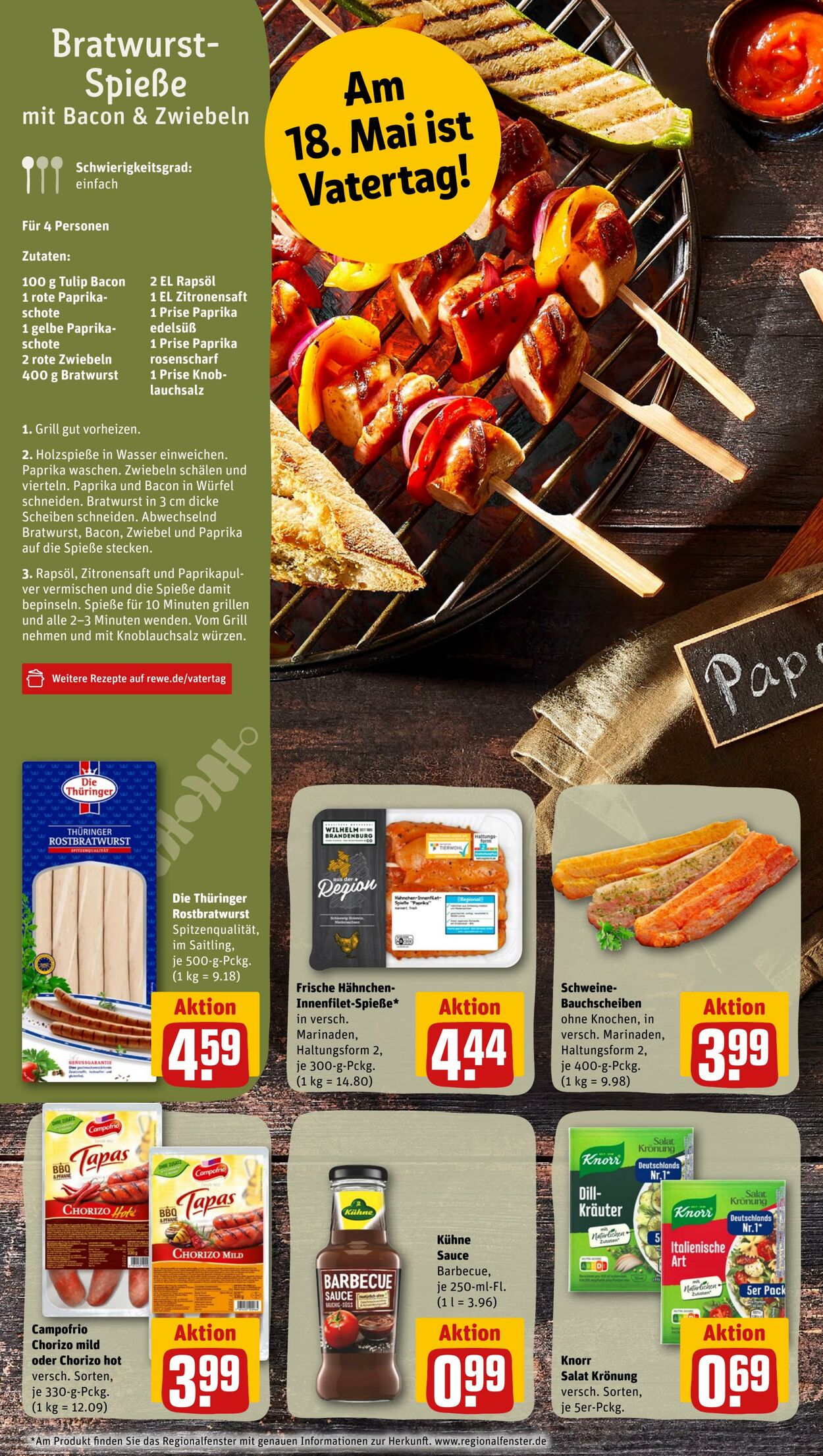 Prospekt Rewe 15.05.2023 - 20.05.2023