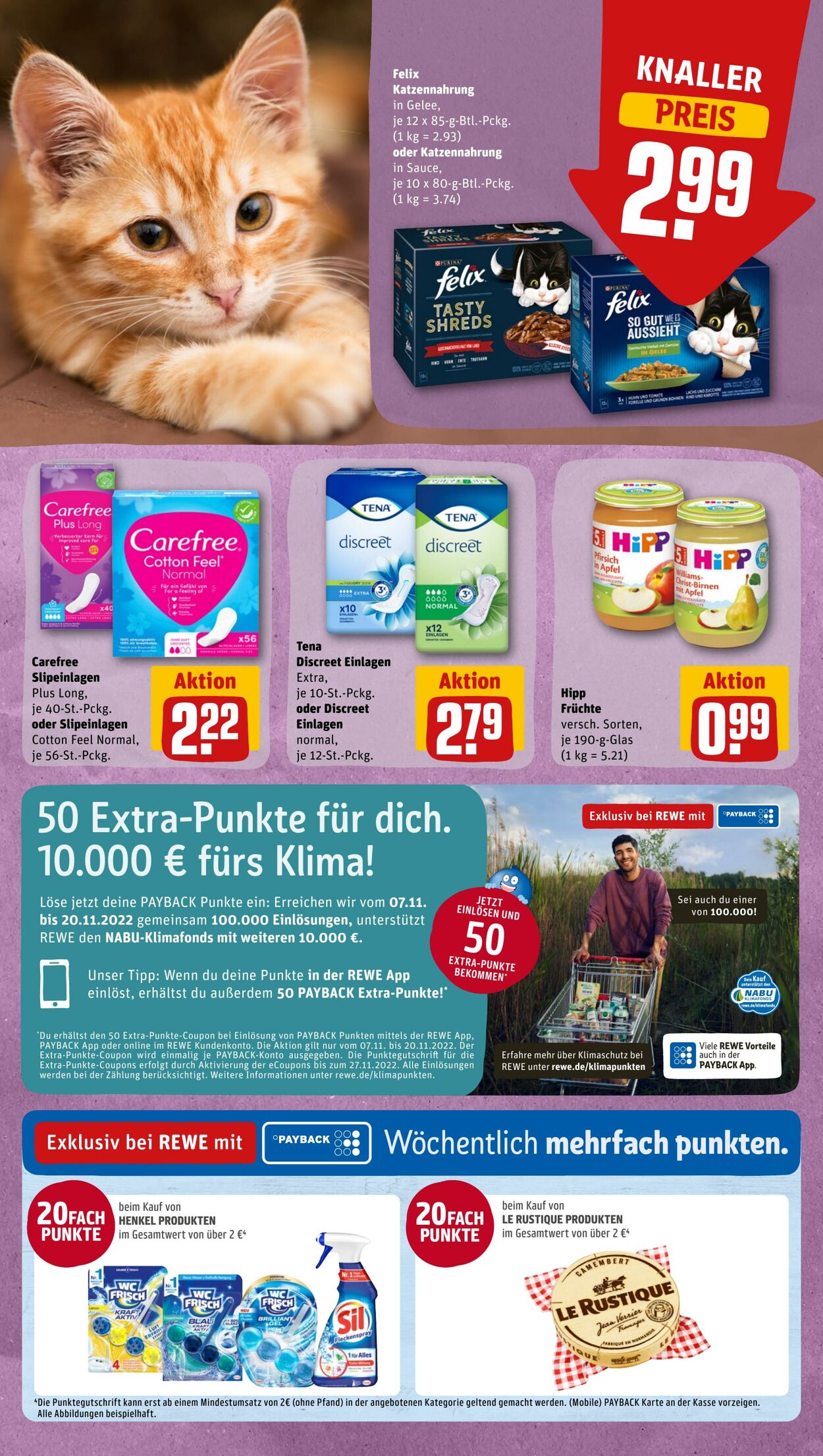 Prospekt Rewe 07.11.2022 - 12.11.2022