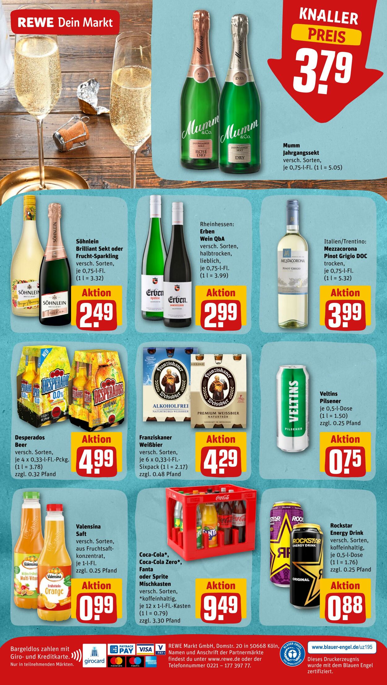 Prospekt Rewe 21.11.2022 - 26.11.2022